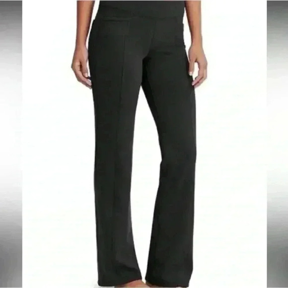 Athleta Tech Stretch Metro Classic Straight Leg Pants Womens Size Medium Black - Picture 10 of 13